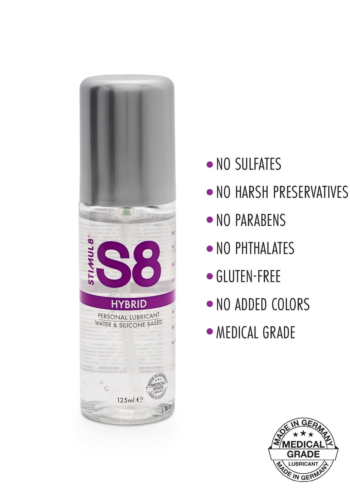 S8 Hybrid Lube 125Ml Natural