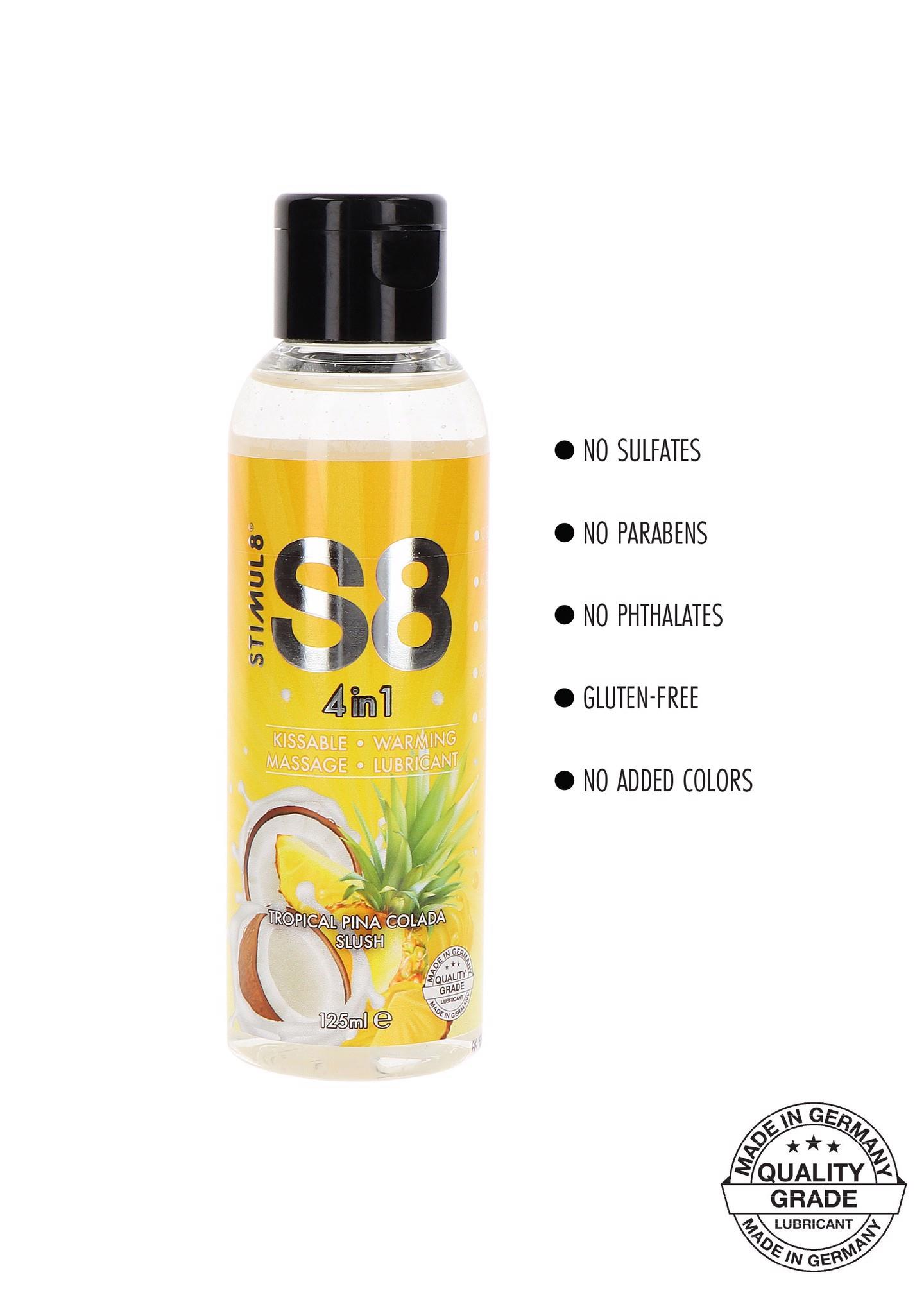 S8 4-In-1 Dessert Lube 125Ml Pineapple