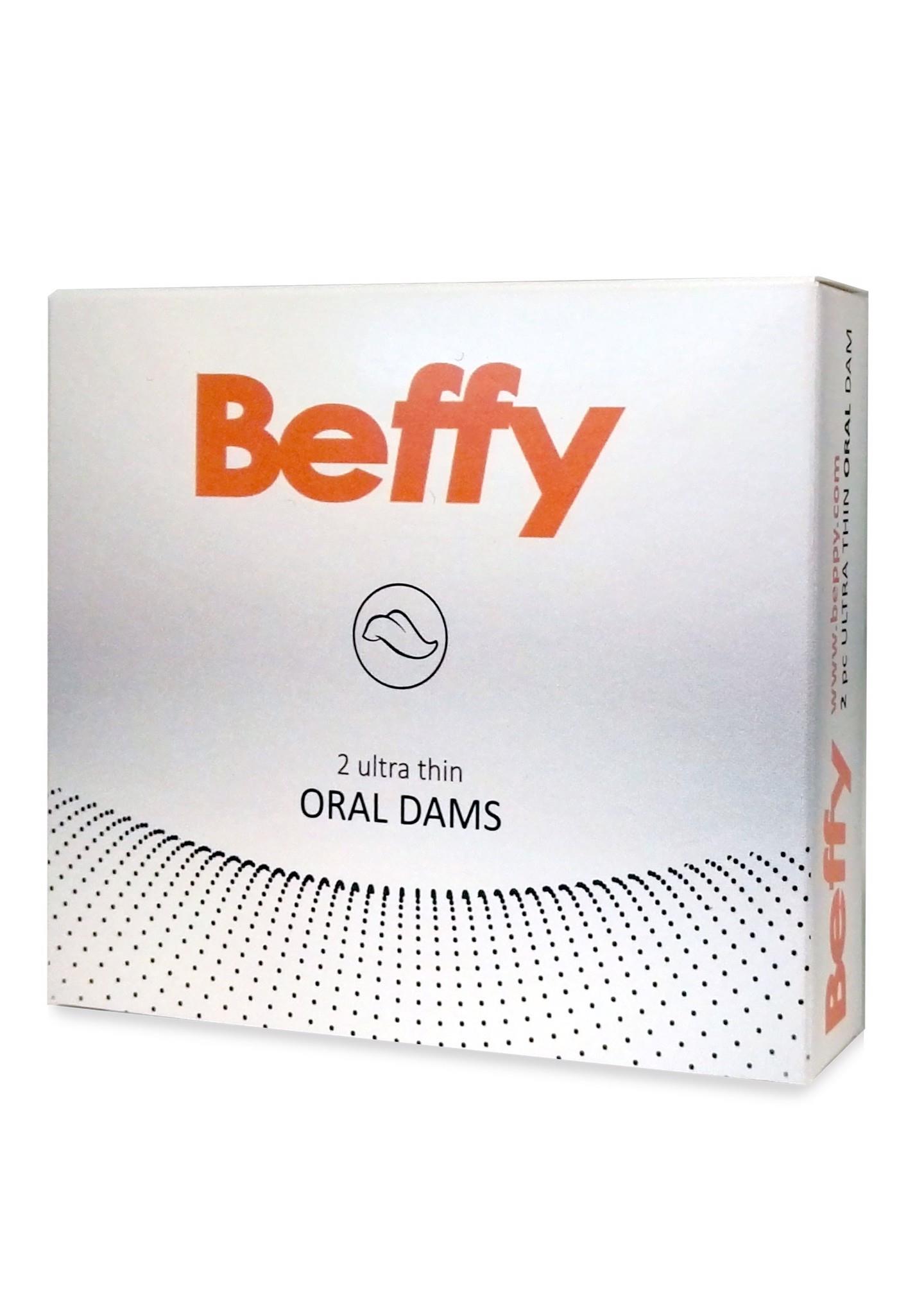 Beffy Oral Dam 2Pcs Natural