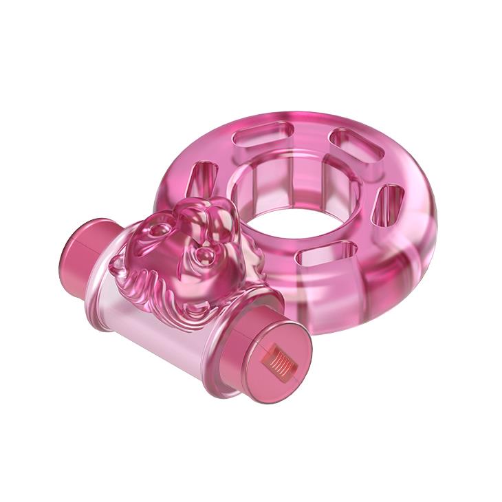 Baile - Vibrating Cock Ring Bear Pink