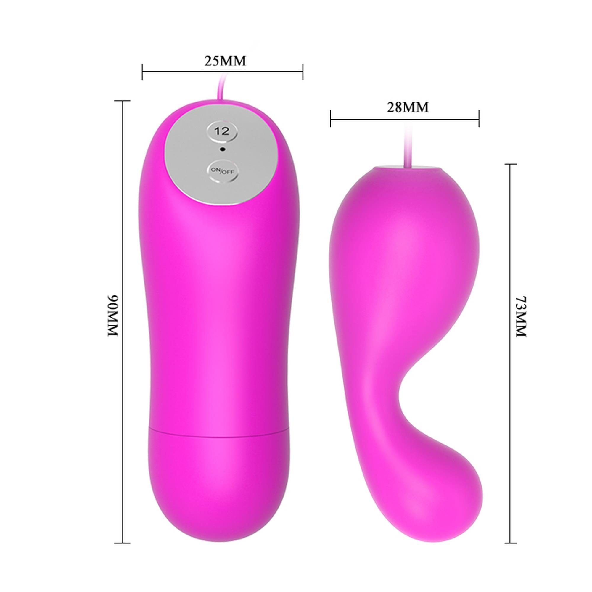 Baile- Mini Love Eggs, 12 Vibration Functions