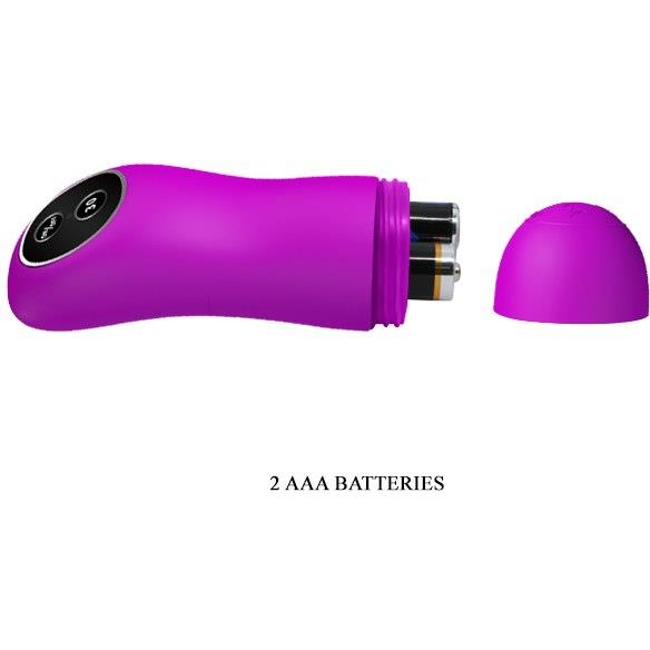 WIBRATOR MAZAŻER STYMULATOR INDULGENCE PLUS, 30 function purple