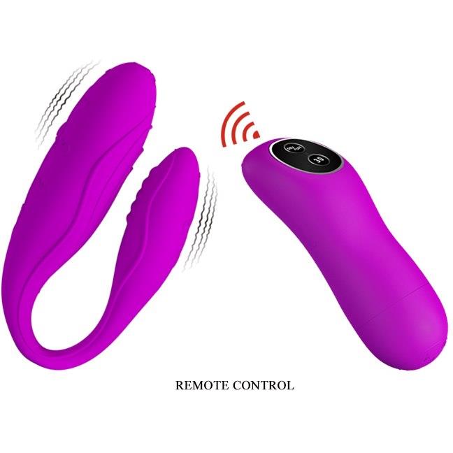 WIBRATOR MAZAŻER STYMULATOR INDULGENCE PLUS, 30 function purple