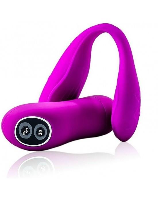 WIBRATOR MAZAŻER STYMULATOR INDULGENCE PLUS, 30 function purple