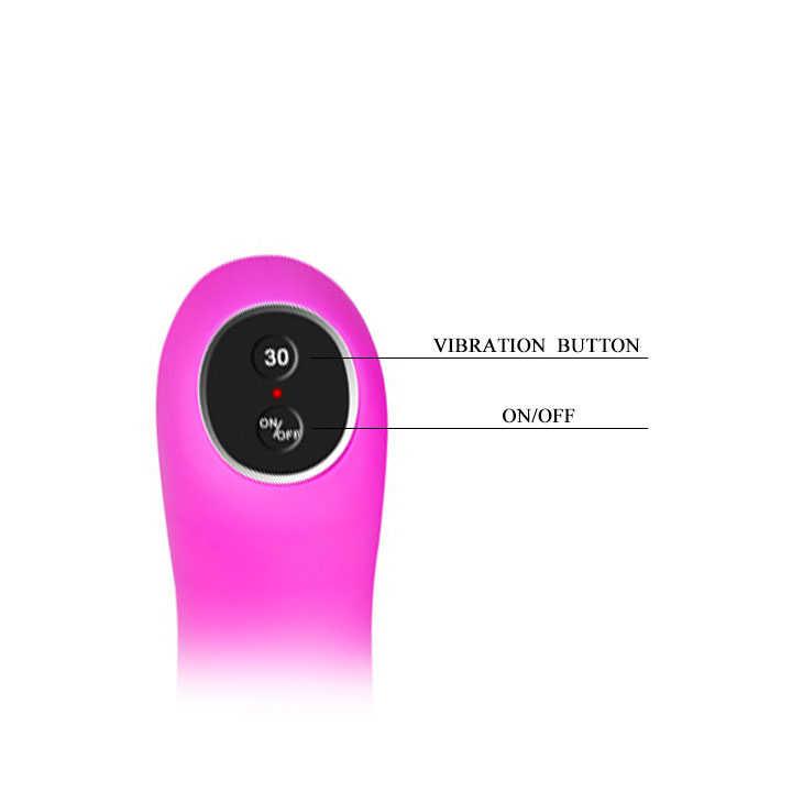 WIBRATOR MAZAŻER STYMULATOR INDULGENCE PLUS, 30 function purple