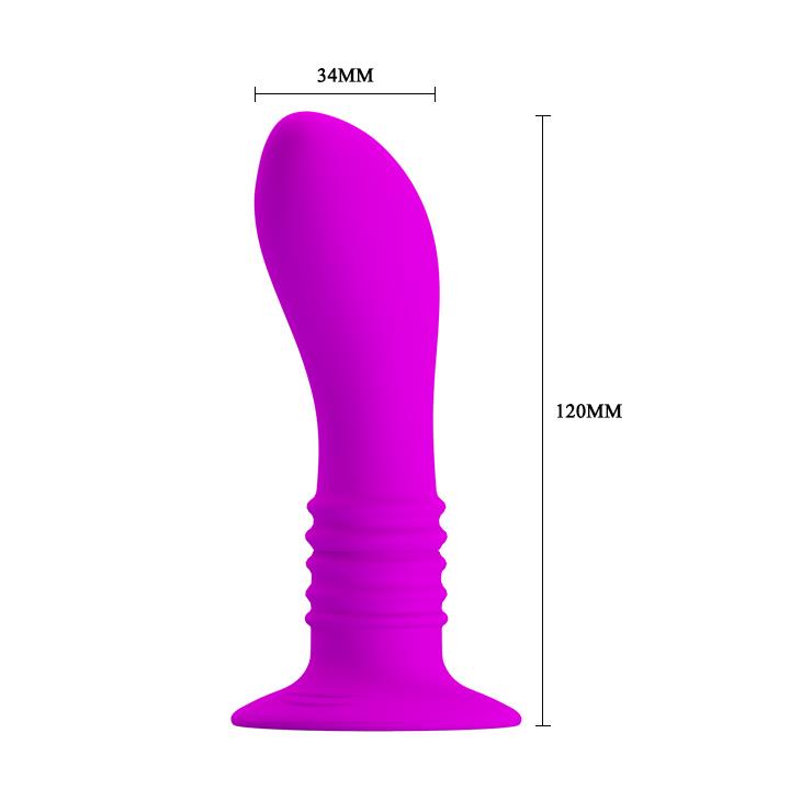 WIBRATOR MAZAŻER STYMULATOR ANAL plug 10-function
