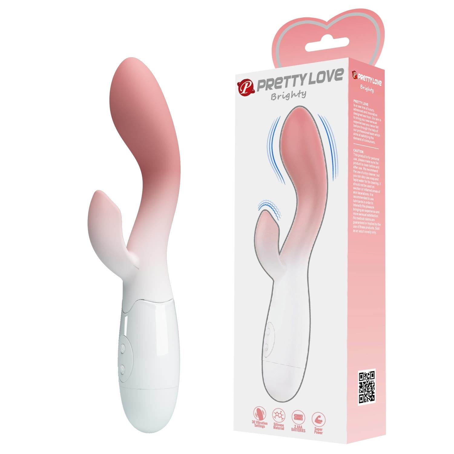 Pretty Love - Brighty, 30 Vibration Functions, Abs Silicone