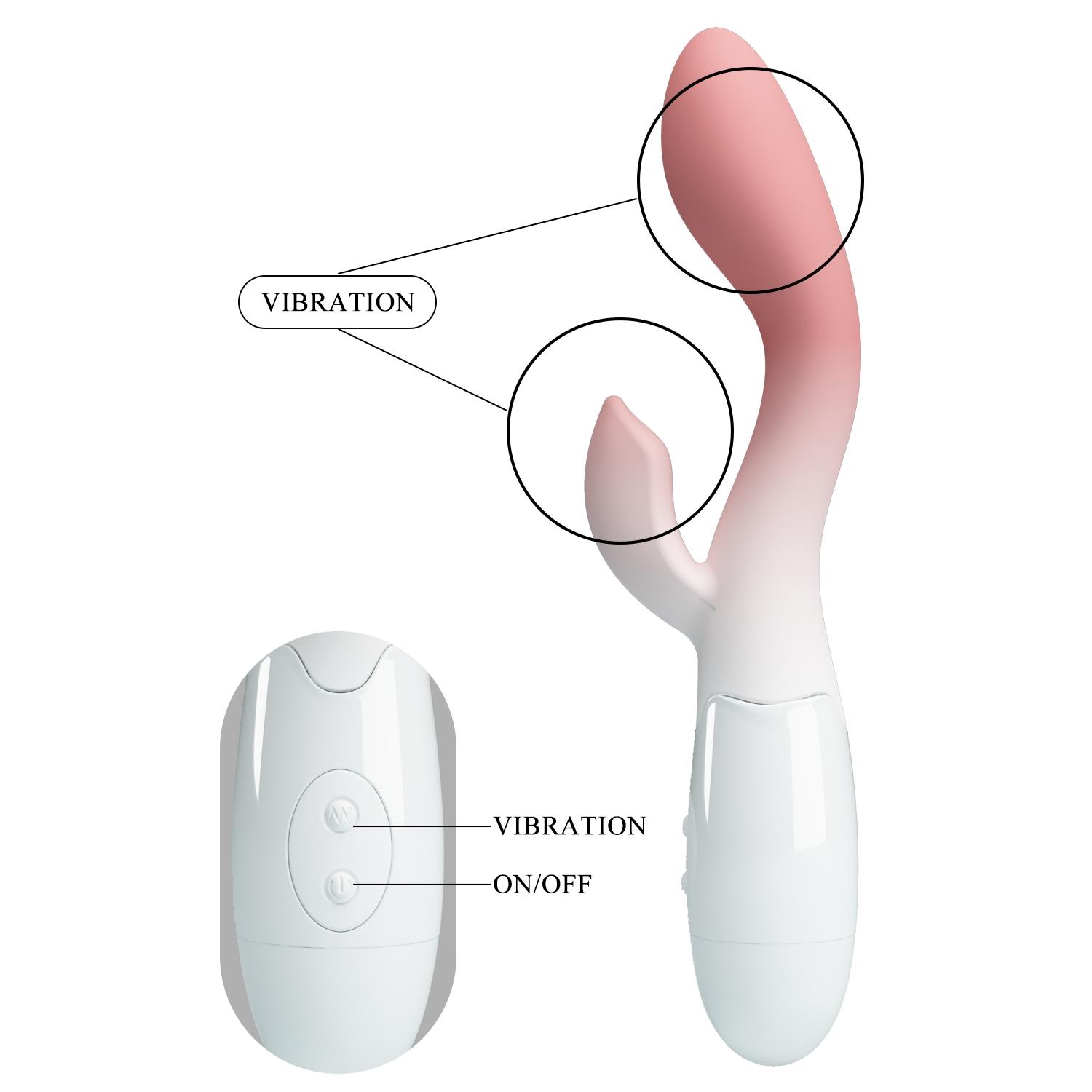 Pretty Love - Brighty, 30 Vibration Functions, Abs Silicone