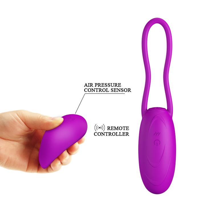 WIBRATOR MAZAŻER STYMULATOR DAVE 12 Functions USB / Air Sensor Remote Control