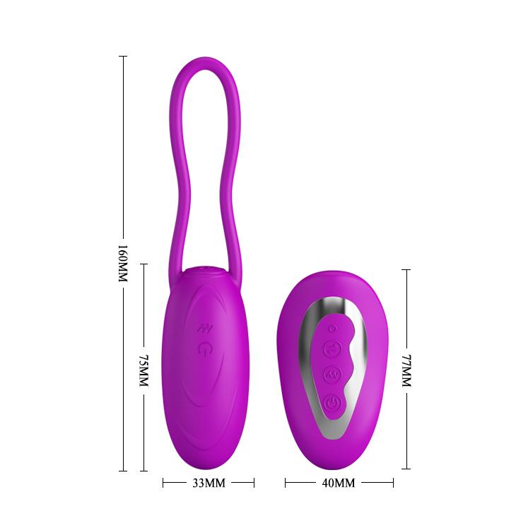 WIBRATOR MAZAŻER STYMULATOR DAVE 12 Functions USB / Air Sensor Remote Control