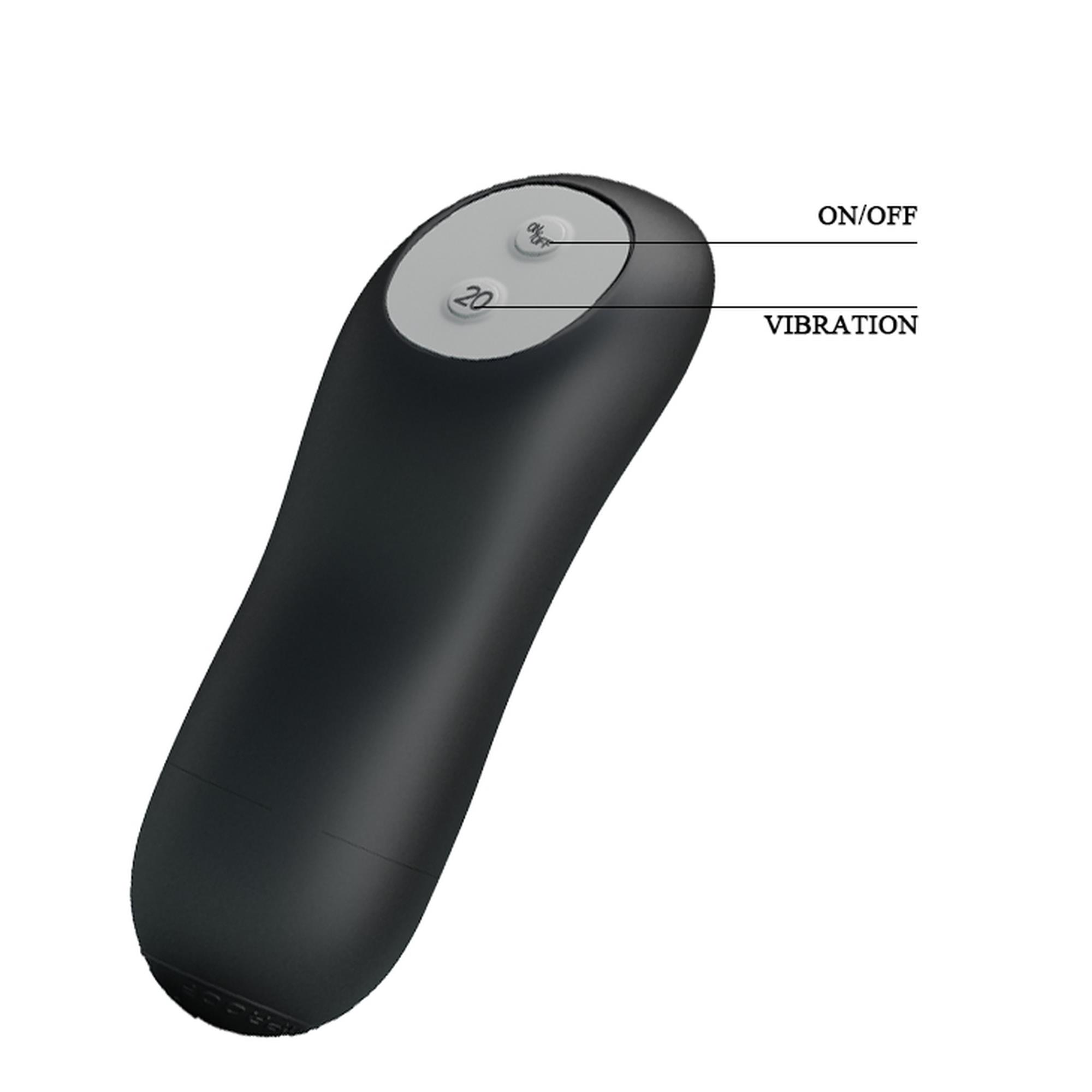 Baile - Butt Plug, 20 Vibration Functions Wireless Remote Control