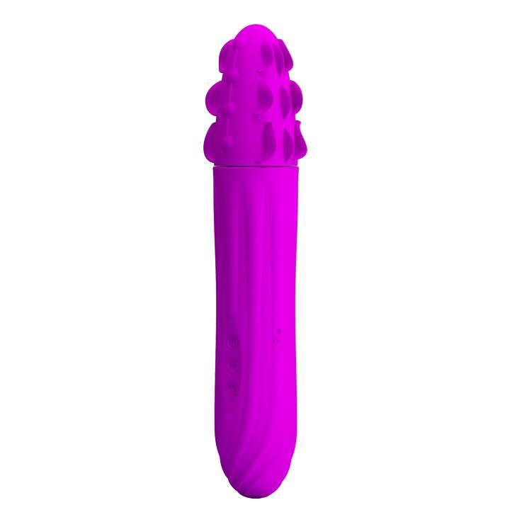 WIBRATOR MAZAŻER STYMULATOR AARON, USB 4 rot;12 vibr.