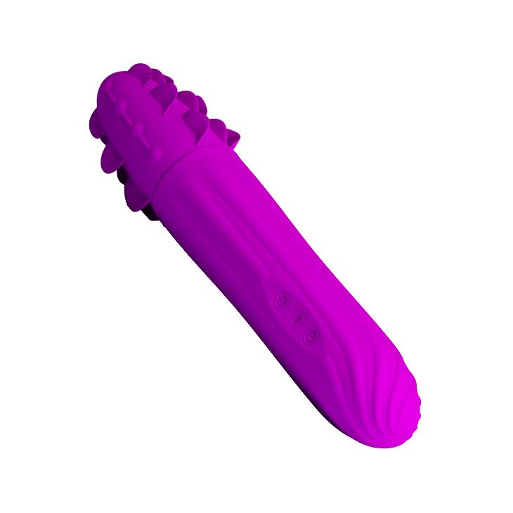 WIBRATOR MAZAŻER STYMULATOR AARON, USB 4 rot;12 vibr.