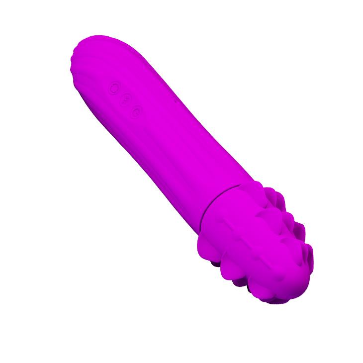 WIBRATOR MAZAŻER STYMULATOR AARON, USB 4 rot;12 vibr.