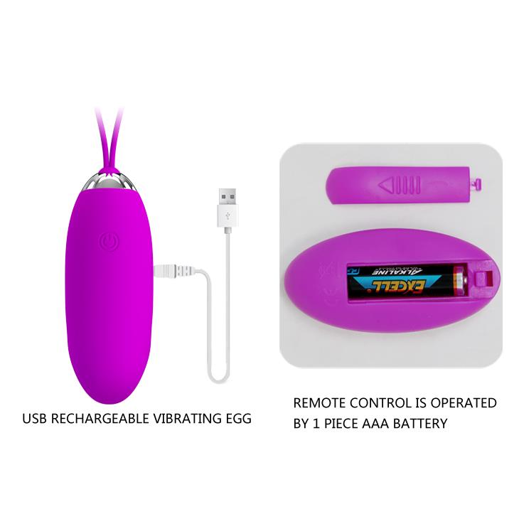 Pretty Love -Julia, 12 Vibration Functions Wireless Remote Control