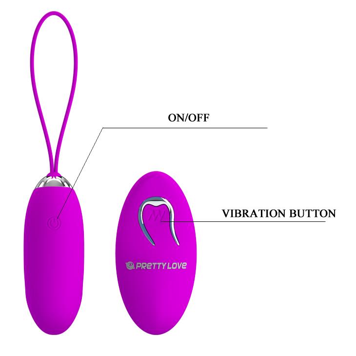 Pretty Love -Julia, 12 Vibration Functions Wireless Remote Control