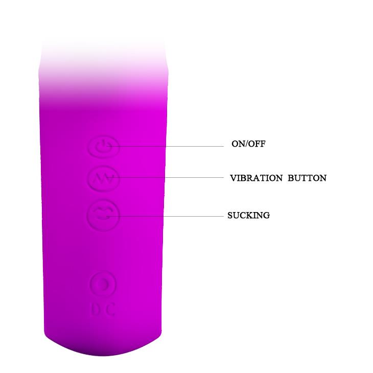WIBRATOR MAZAŻER STYMULATOR NICOLA 12 FUNCTION SUCKING AND VIBRATING
