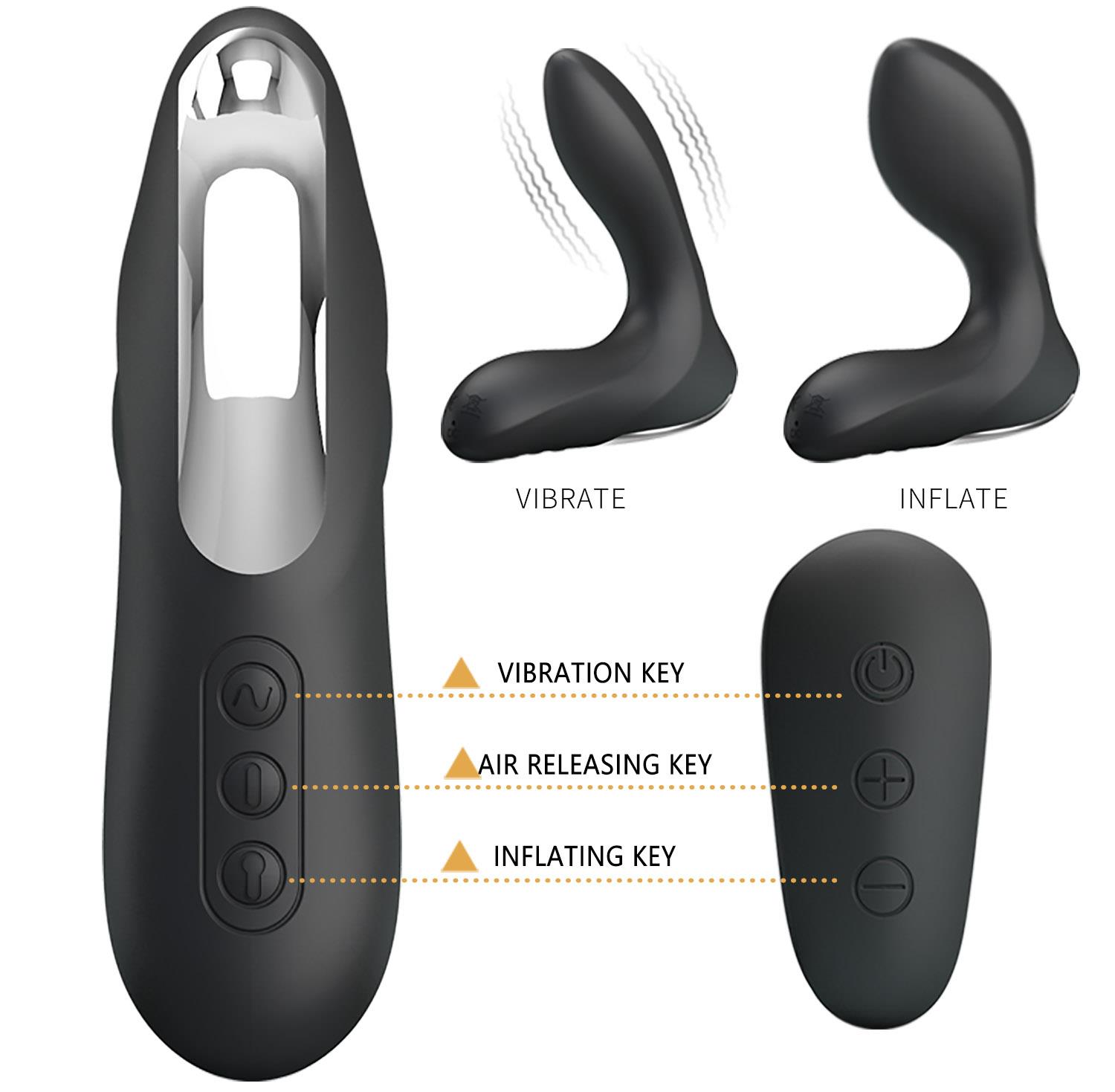 Mr. Play Remote Control Vibrating Prostate Massager