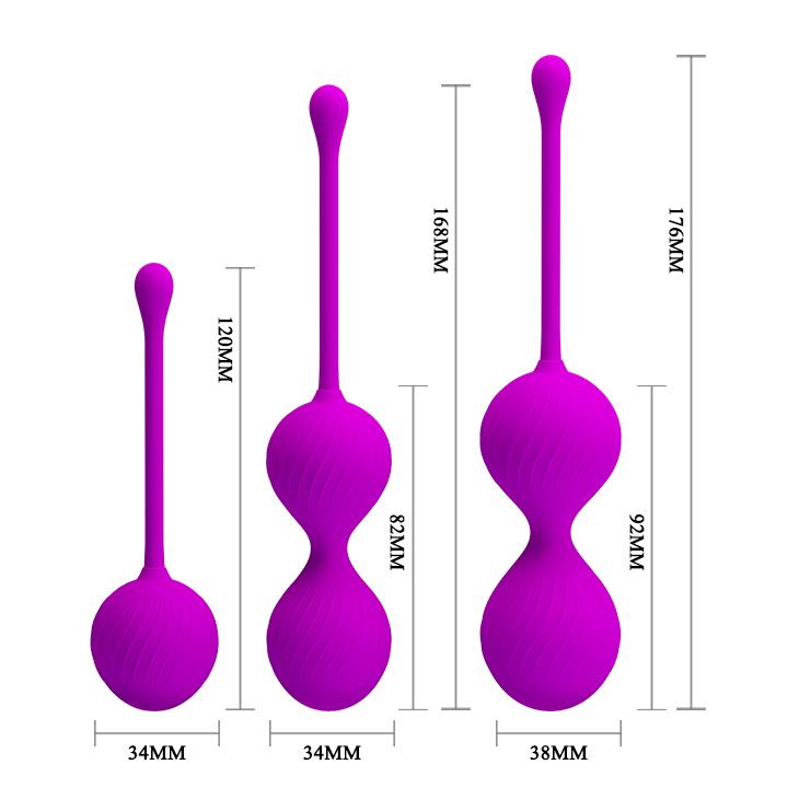 Pretty Love - Kegel Ball Purple