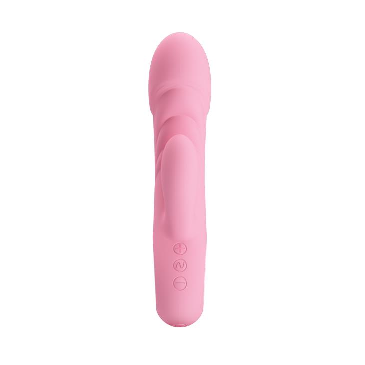 WIBRATOR MAZAŻER STYMULATOR ANSEL USB PINK 7 function