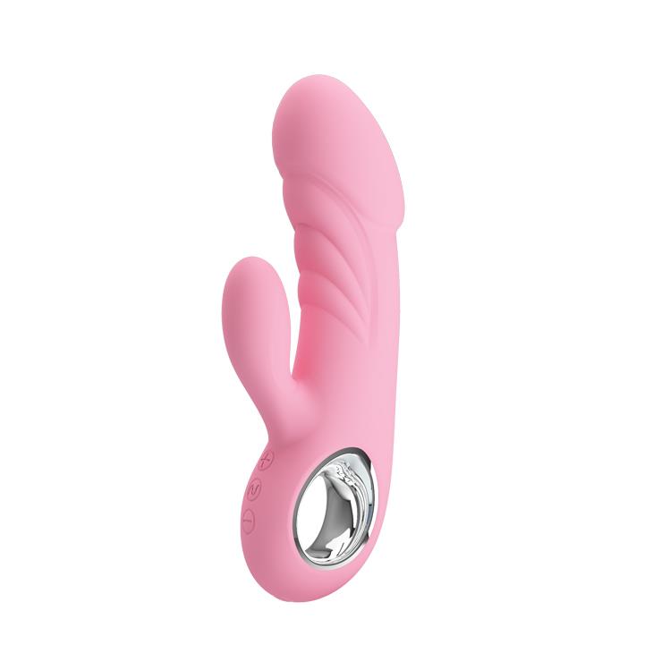 WIBRATOR MAZAŻER STYMULATOR ANSEL USB PINK 7 function