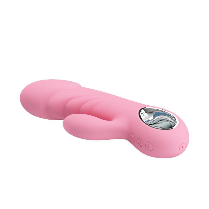 WIBRATOR MAZAŻER STYMULATOR ANSEL USB PINK 7 function
