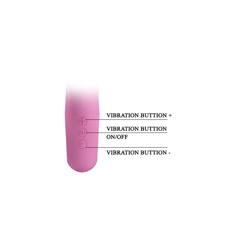 WIBRATOR MAZAŻER STYMULATOR CANROL USB PINK 7 function