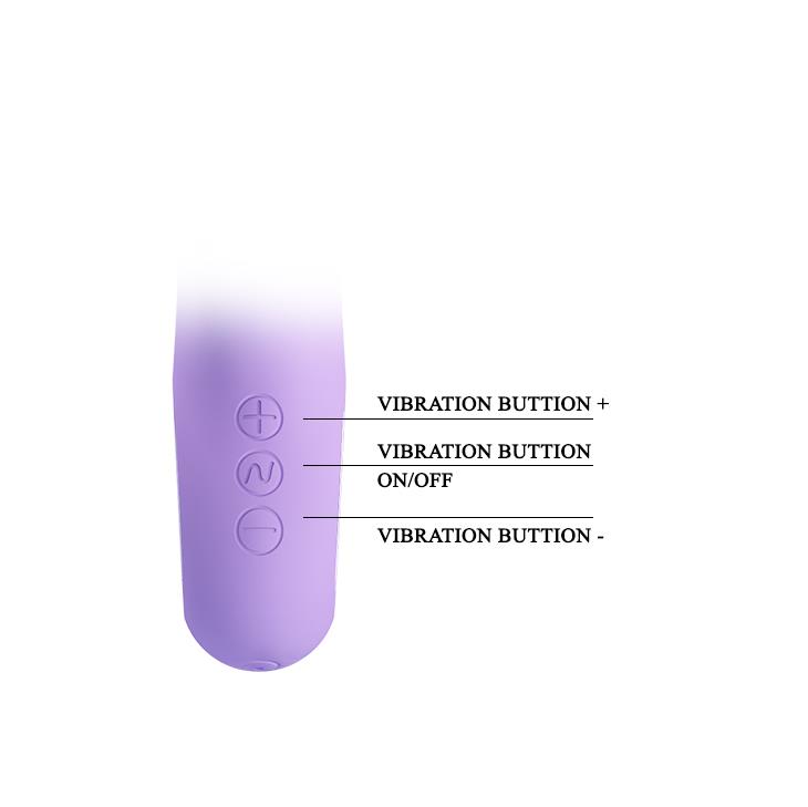 WIBRATOR MAZAŻER STYMULATOR CANROL USB BLUE 7 function