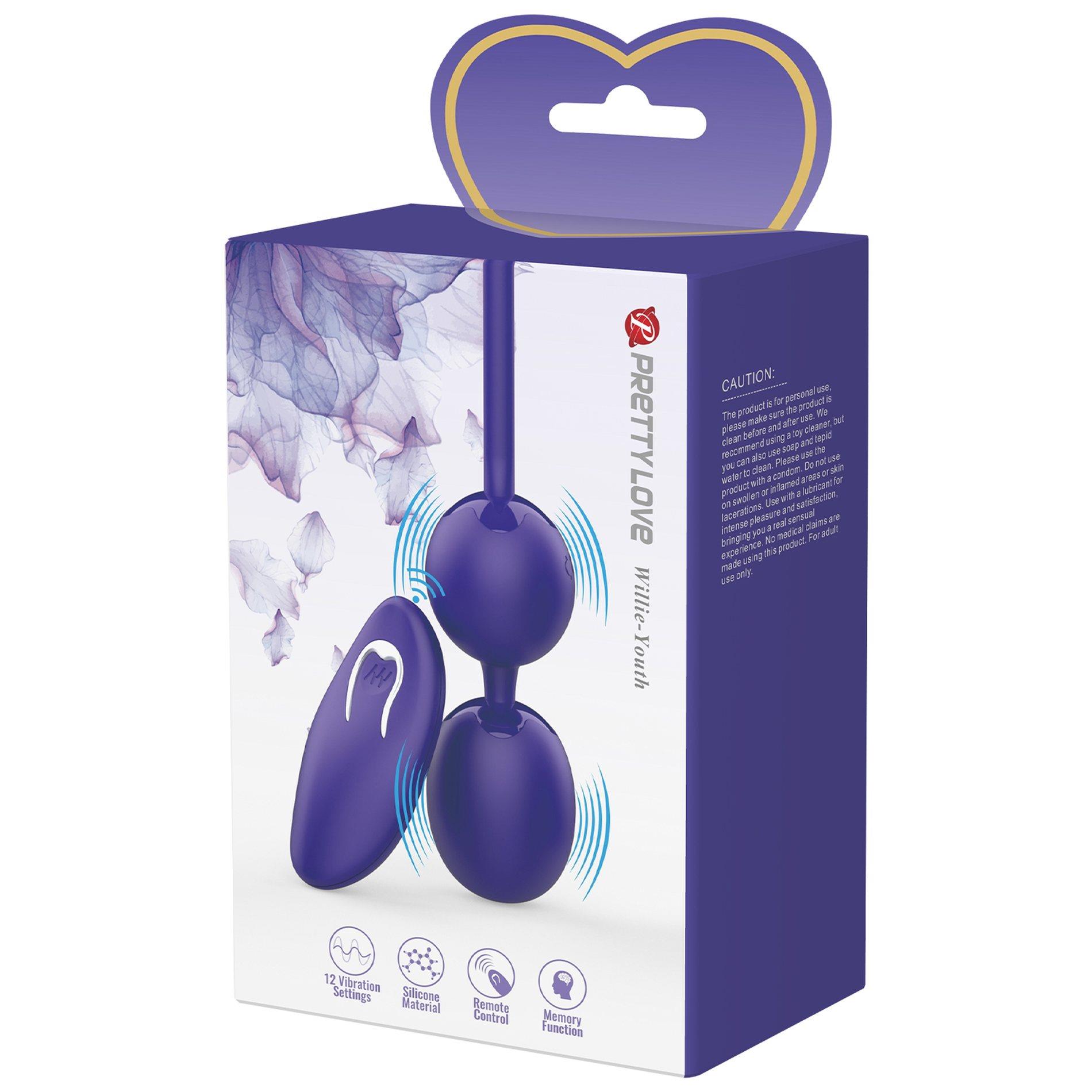 Pretty Love - Willie - Youth, Wireless Remote Control 12 Vibration