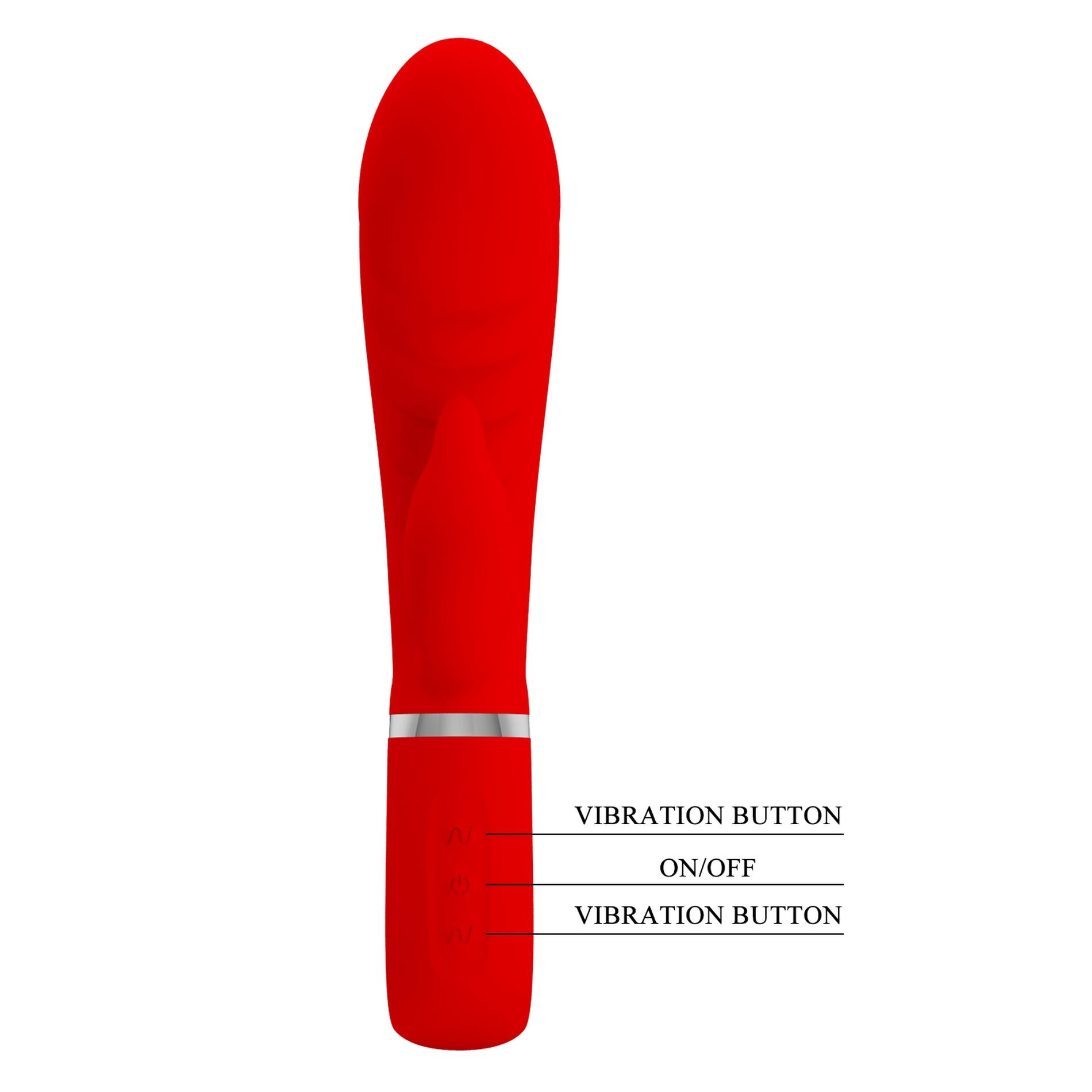Pretty Love - Prescott Red 7 Function Vibrations