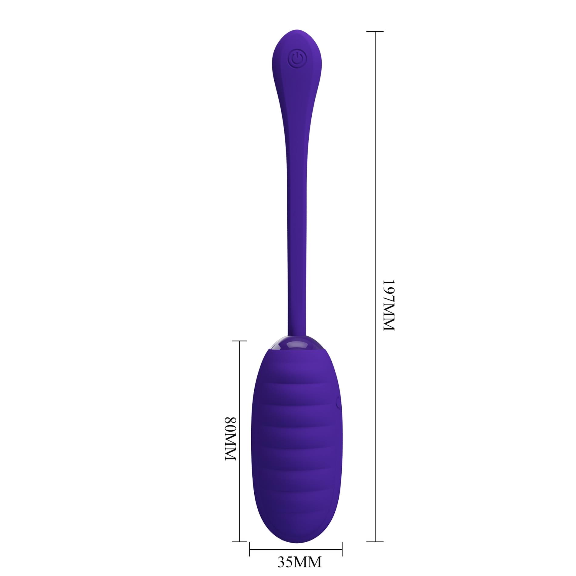 Pretty Love - Kirk Super Soft Silicone, 12 Vibration Functions
