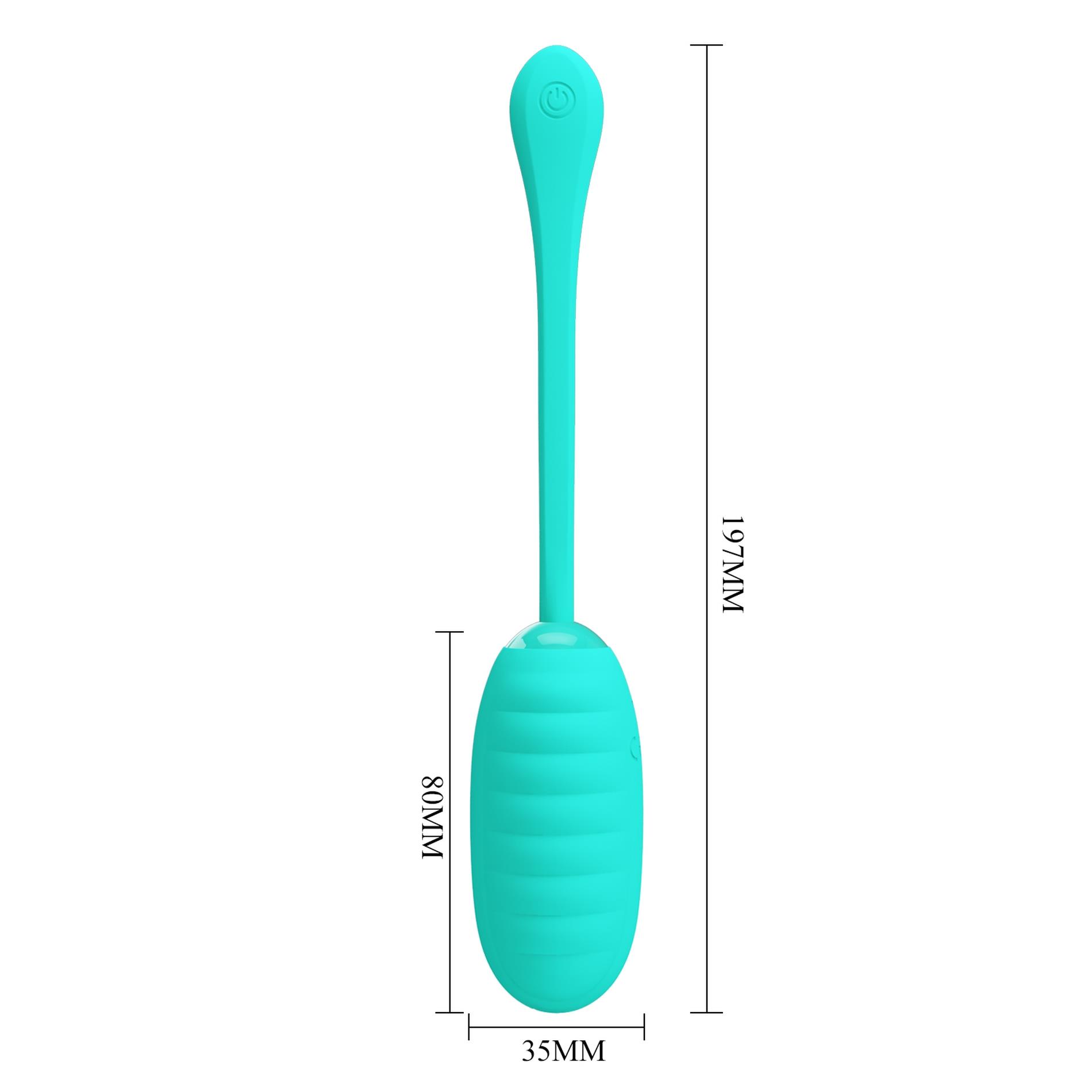 Pretty Love - Kirk Egg Green 12 Function Vibrations