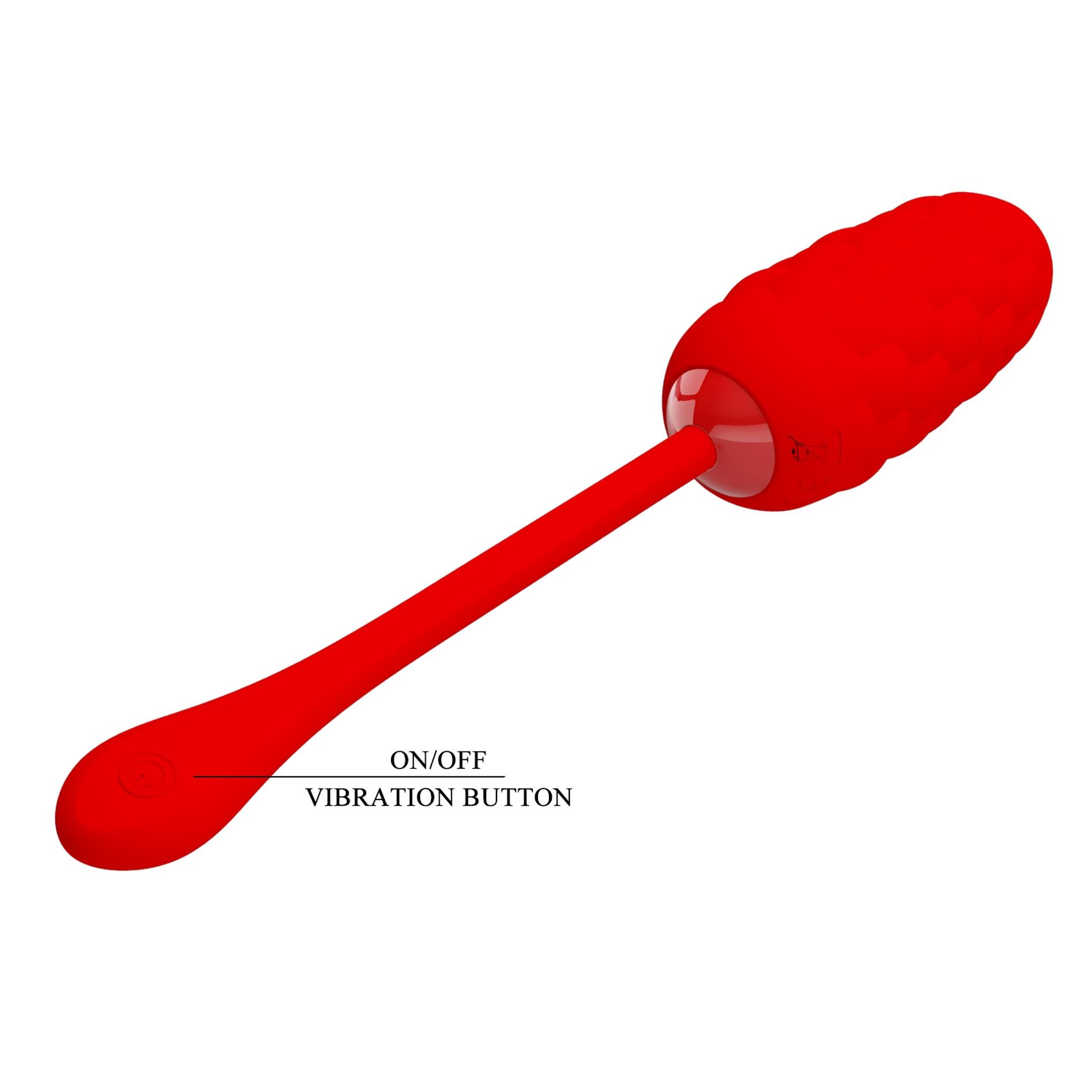 Pretty Love - Marina Egg Red 12 Vibration Functions