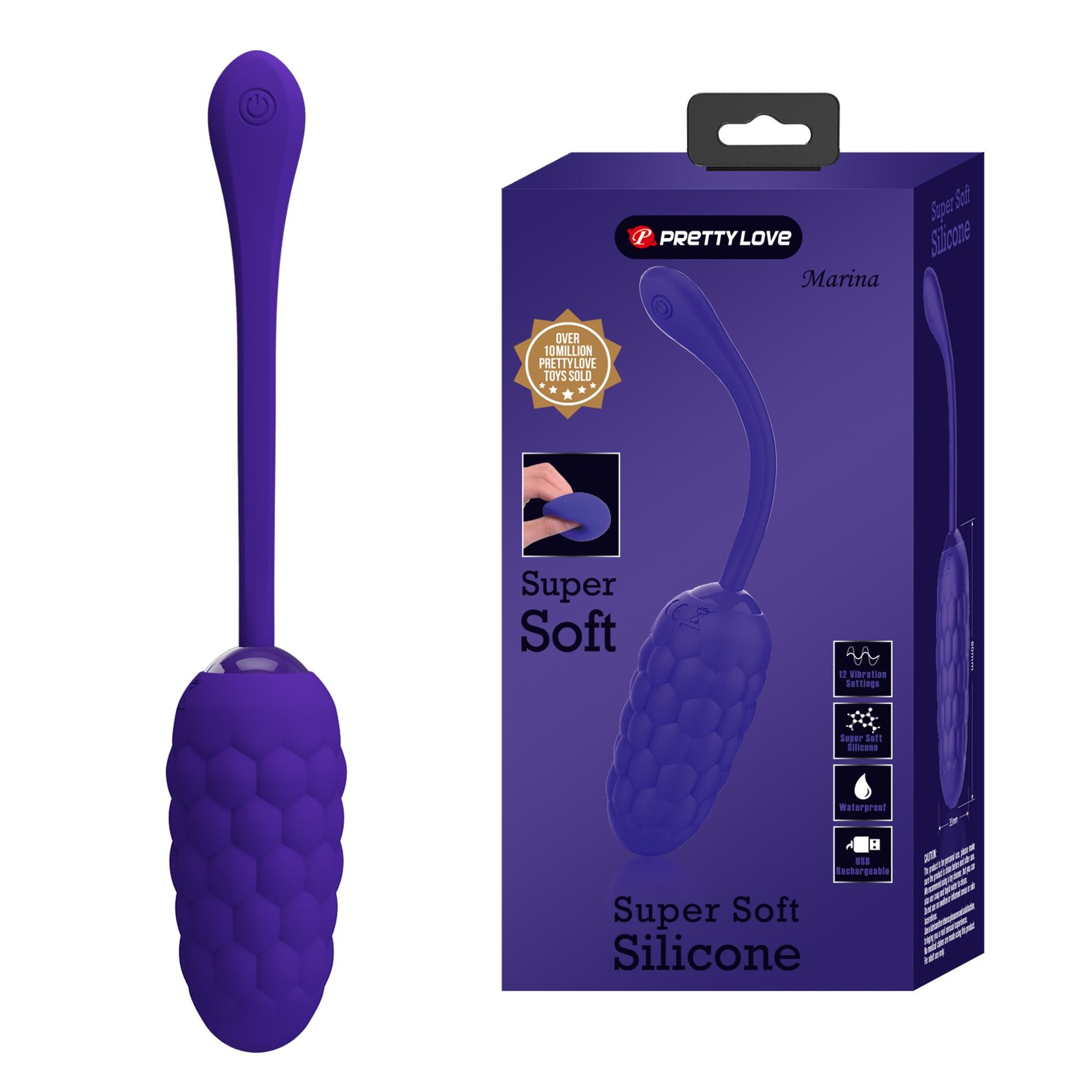 Pretty Love - Marina Egg Purple 12 Vibration Functions