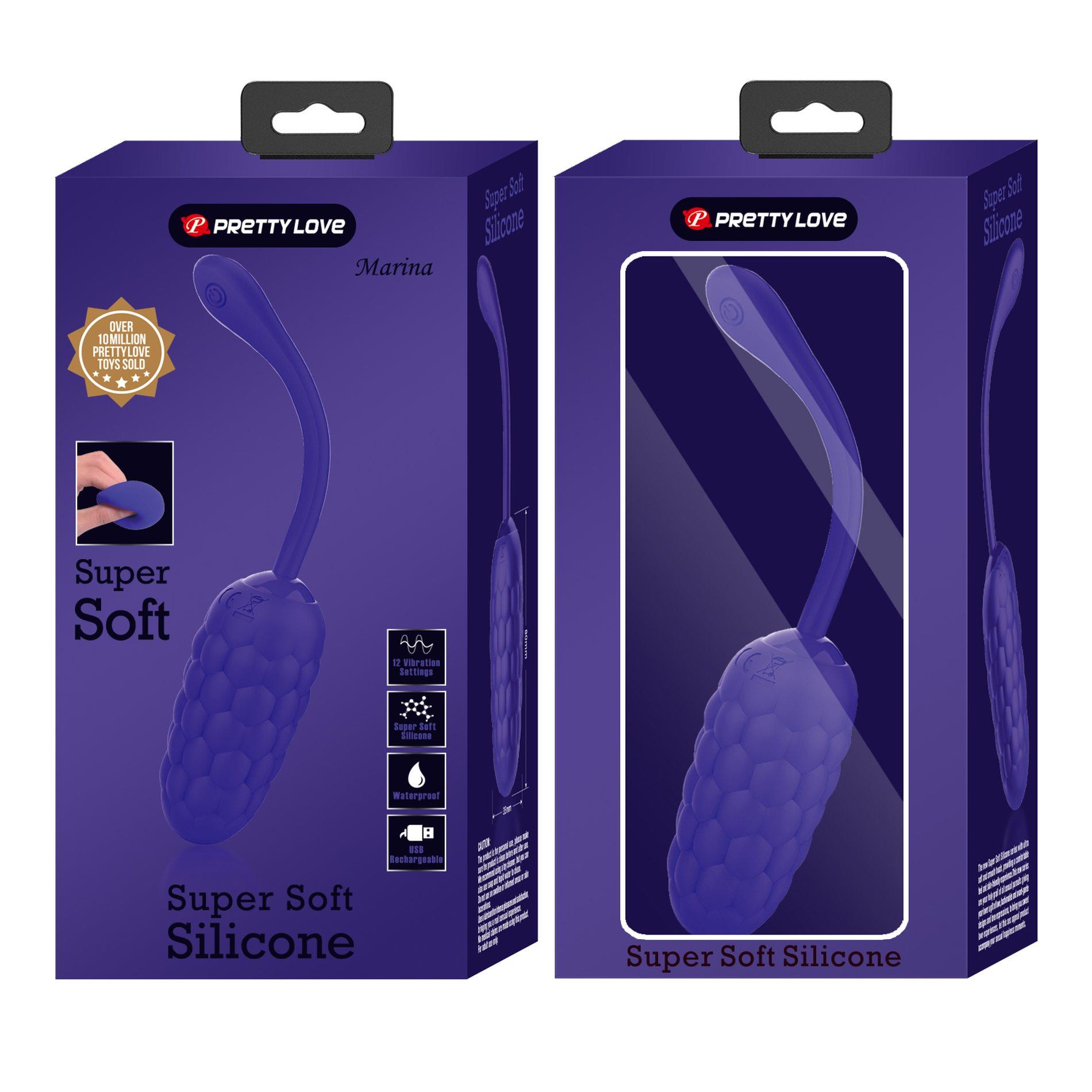 Pretty Love - Marina Egg Purple 12 Vibration Functions