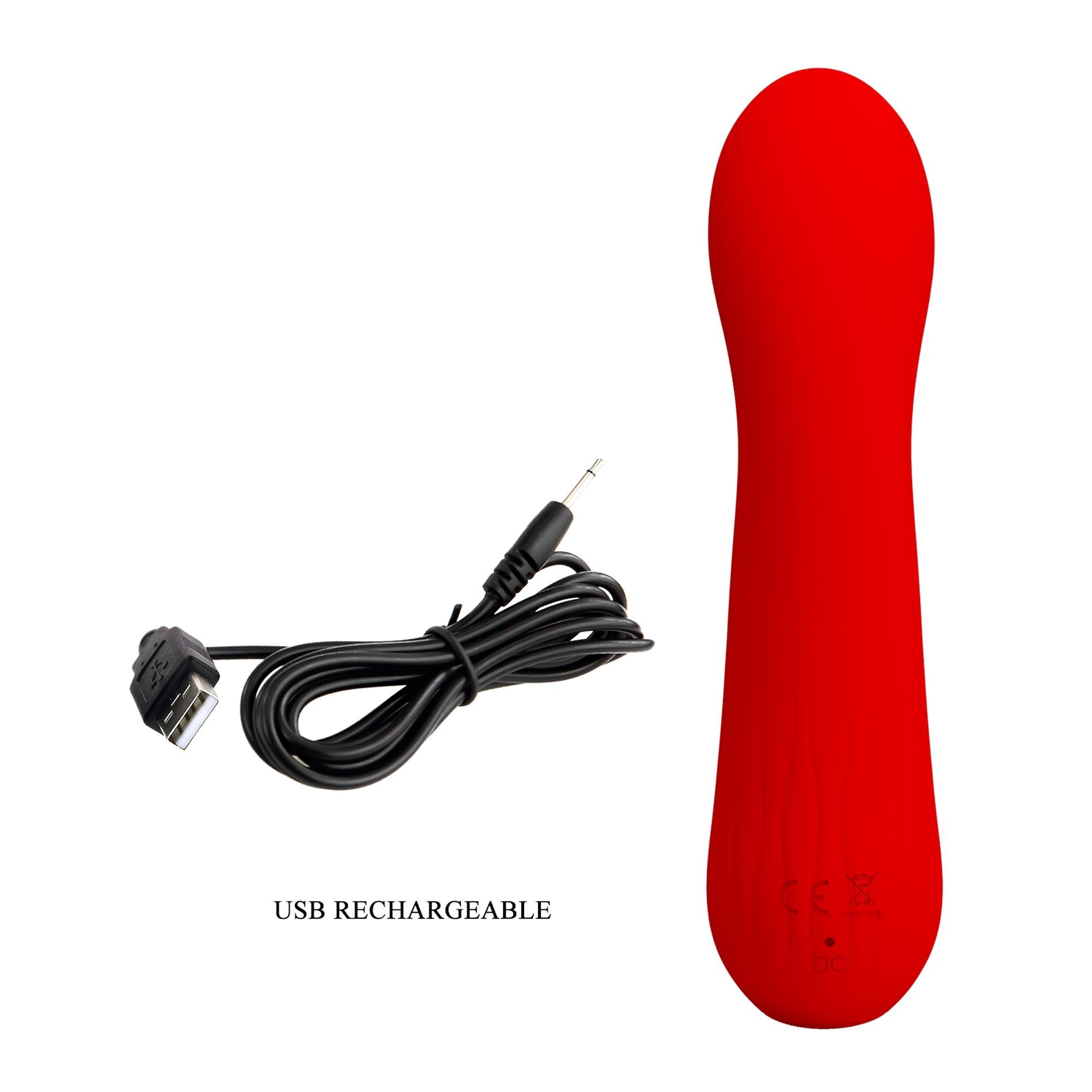 Pretty Love - Faun Red, 12 Vibration Functions Memory Function