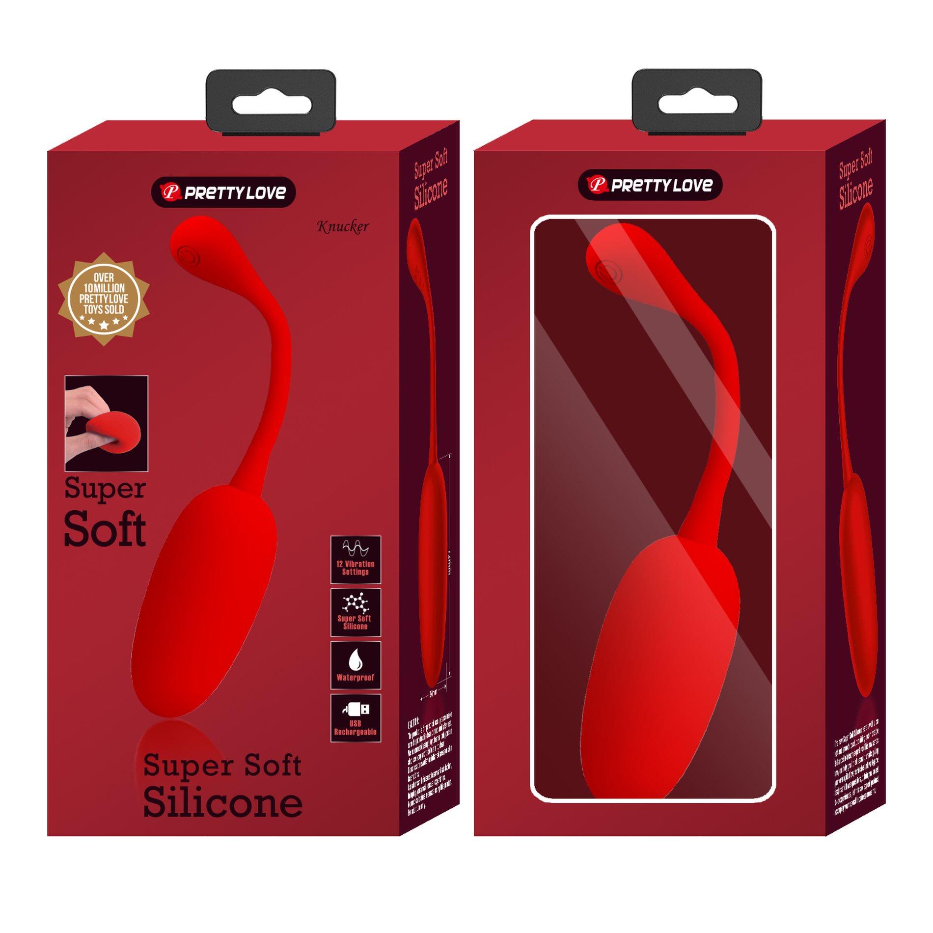 Pretty Love - Knucker Red, 12 Vibration Functions Memory Function