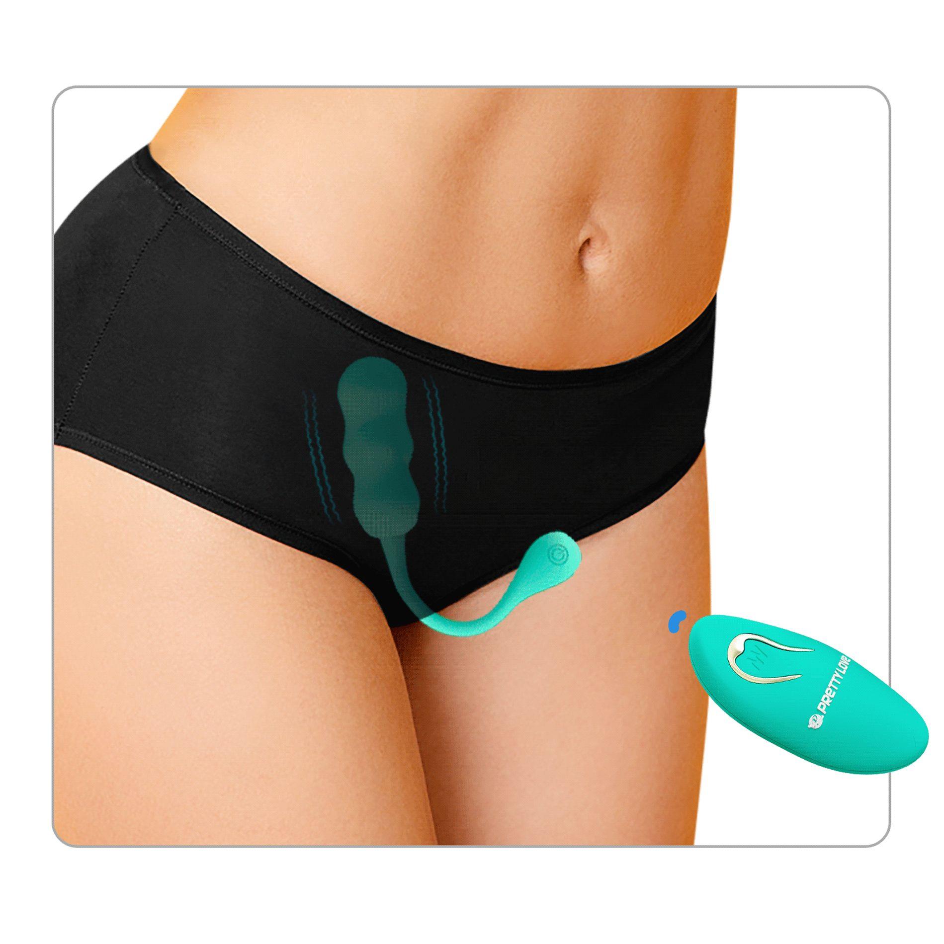 Pretty Love - Leshy Dream Chaser 4, Green, 12 Vibration Functions Wireless