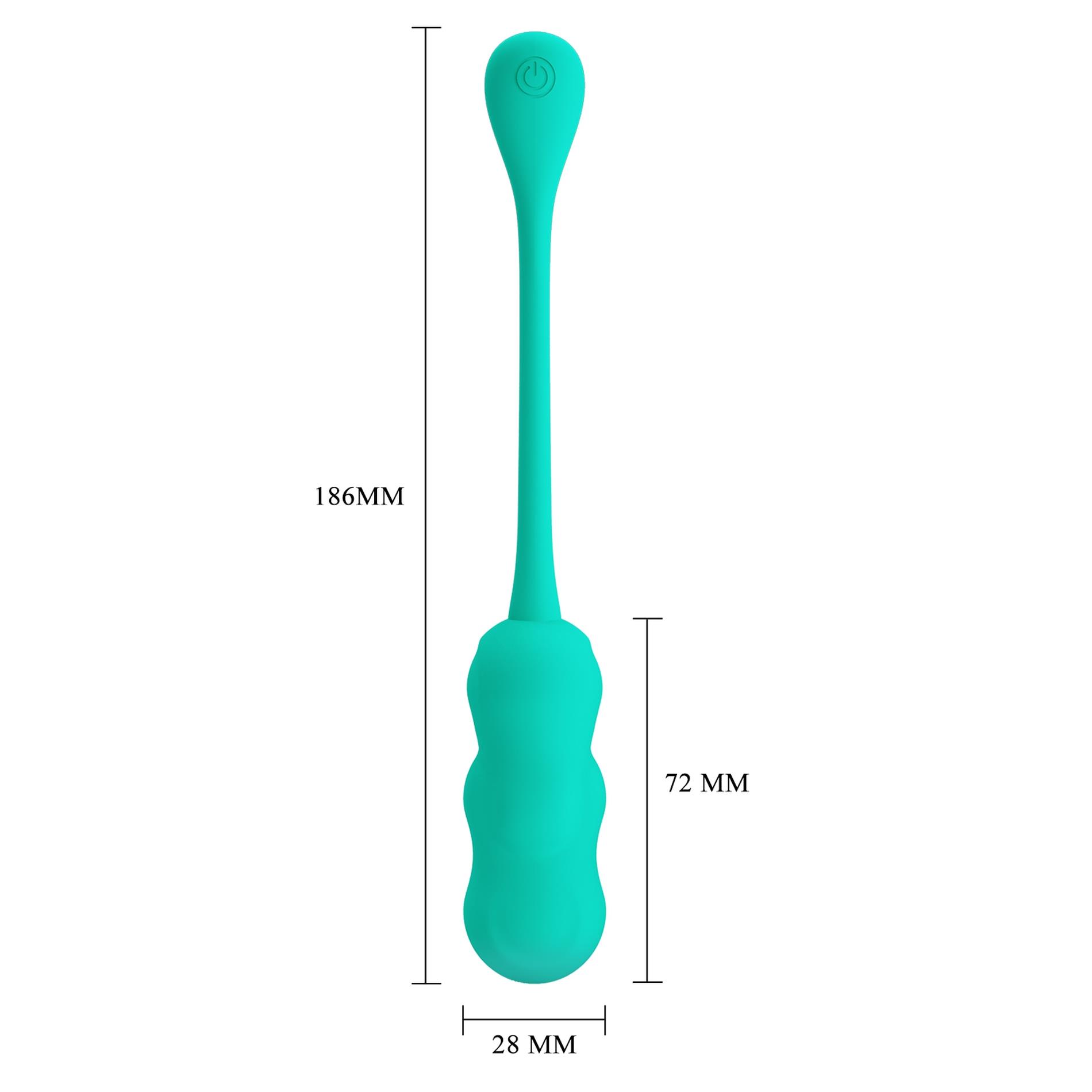 Pretty Love - Leshy Dream Chaser 4, Green, 12 Vibration Functions Wireless