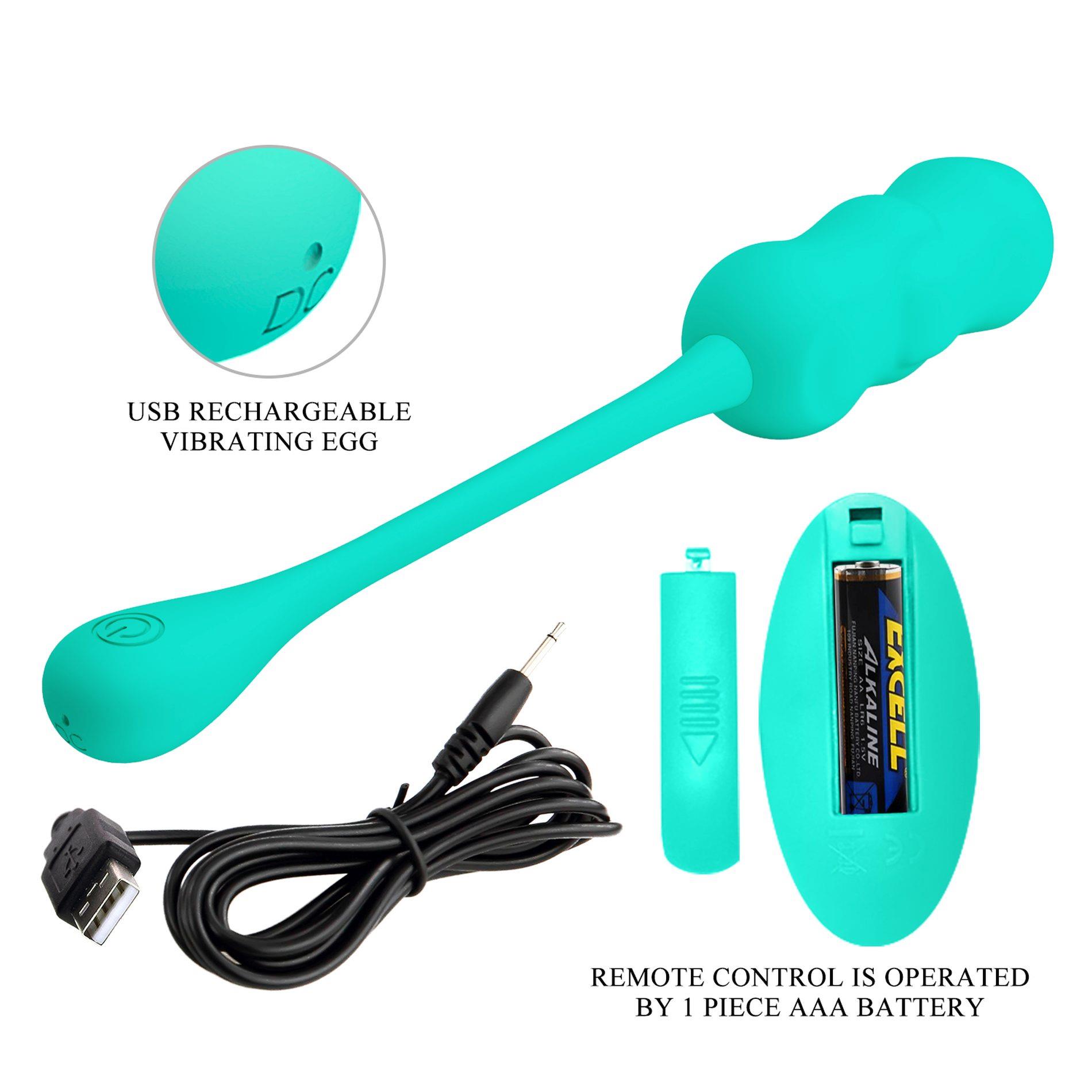 Pretty Love - Leshy Dream Chaser 4, Green, 12 Vibration Functions Wireless