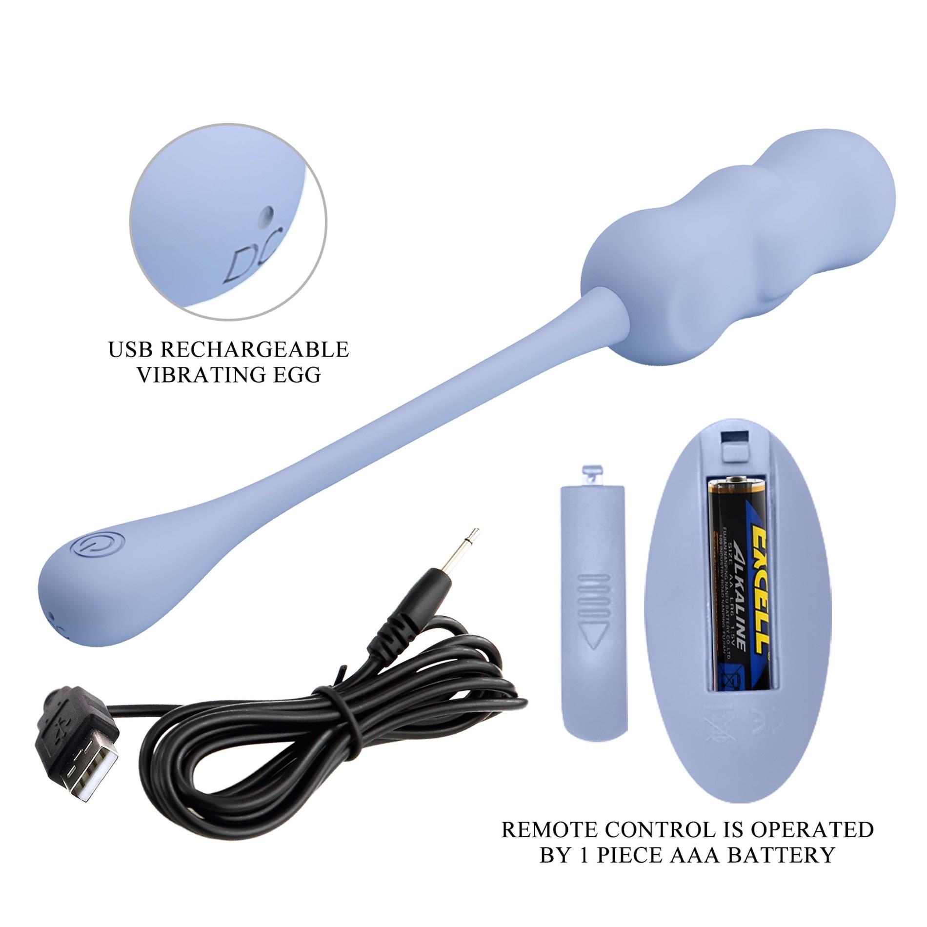 Pretty Love - Leshy Dream Chaser 4, Blue, 12 Vibration Functions Wireless