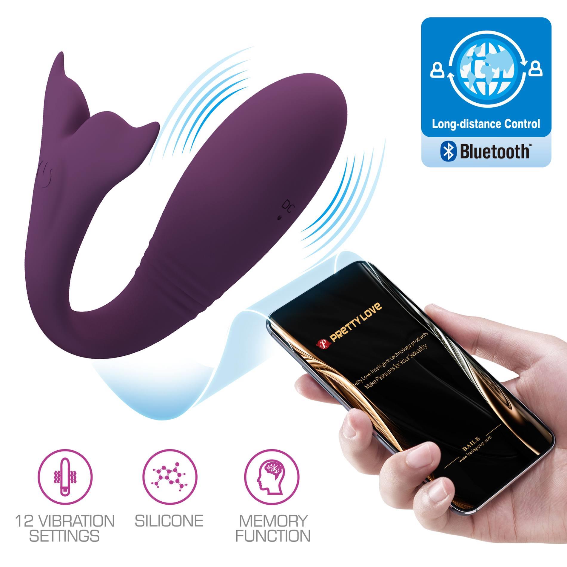 Pretty Love - Jayleen, 12 Vibration Functions Mobile App Long-Distance