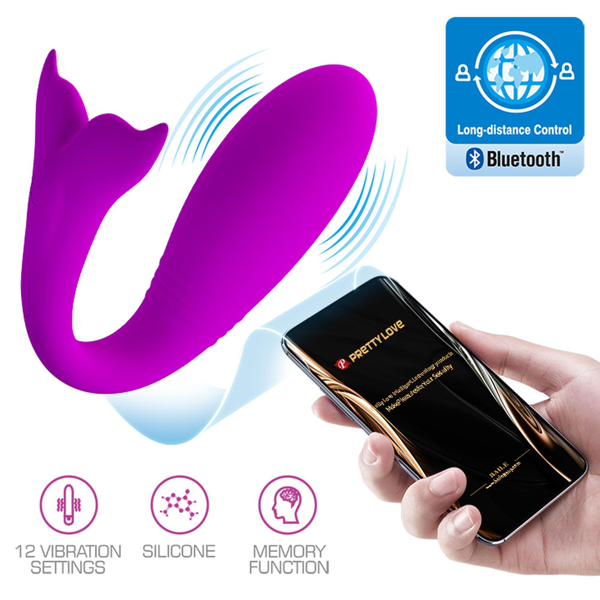 Jajeczko wibrujące sterowane aplikacją Jayleen