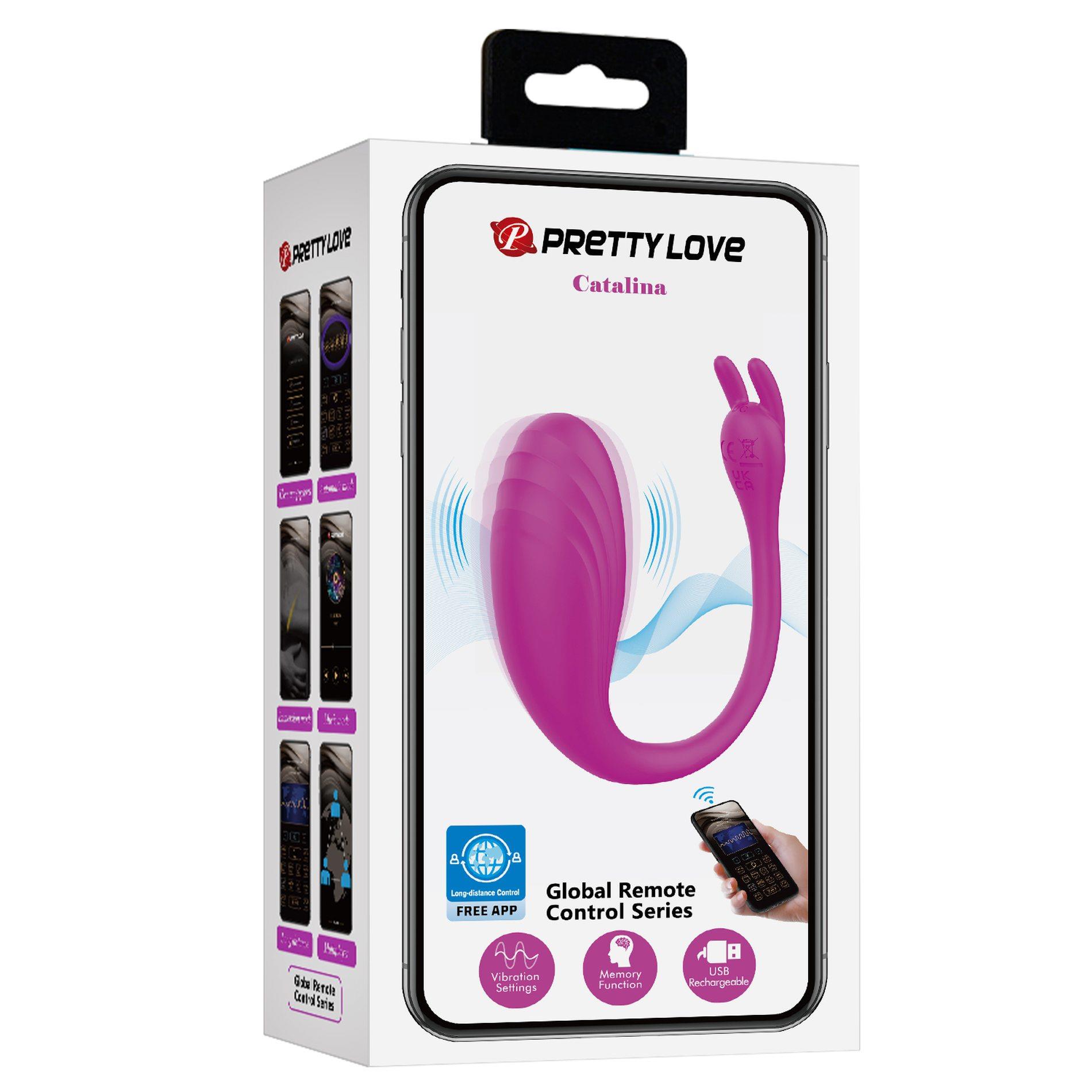 Pretty Love - Catalina, 12 Vibration Functions Mobile App