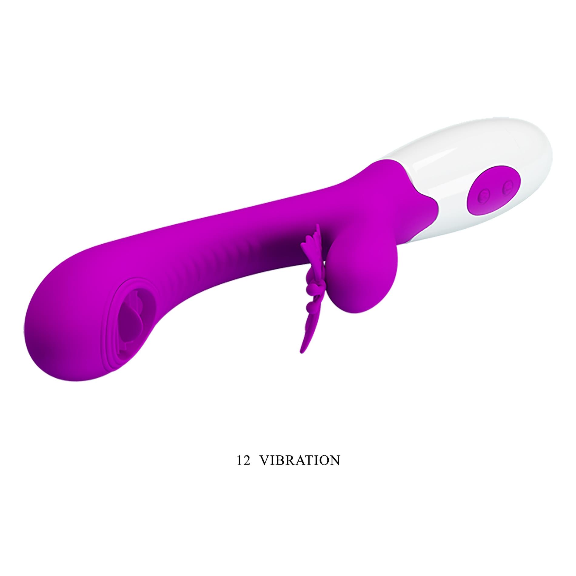 Pretty Love - Moth, 12 Vibration Functions 3 Licking Settings