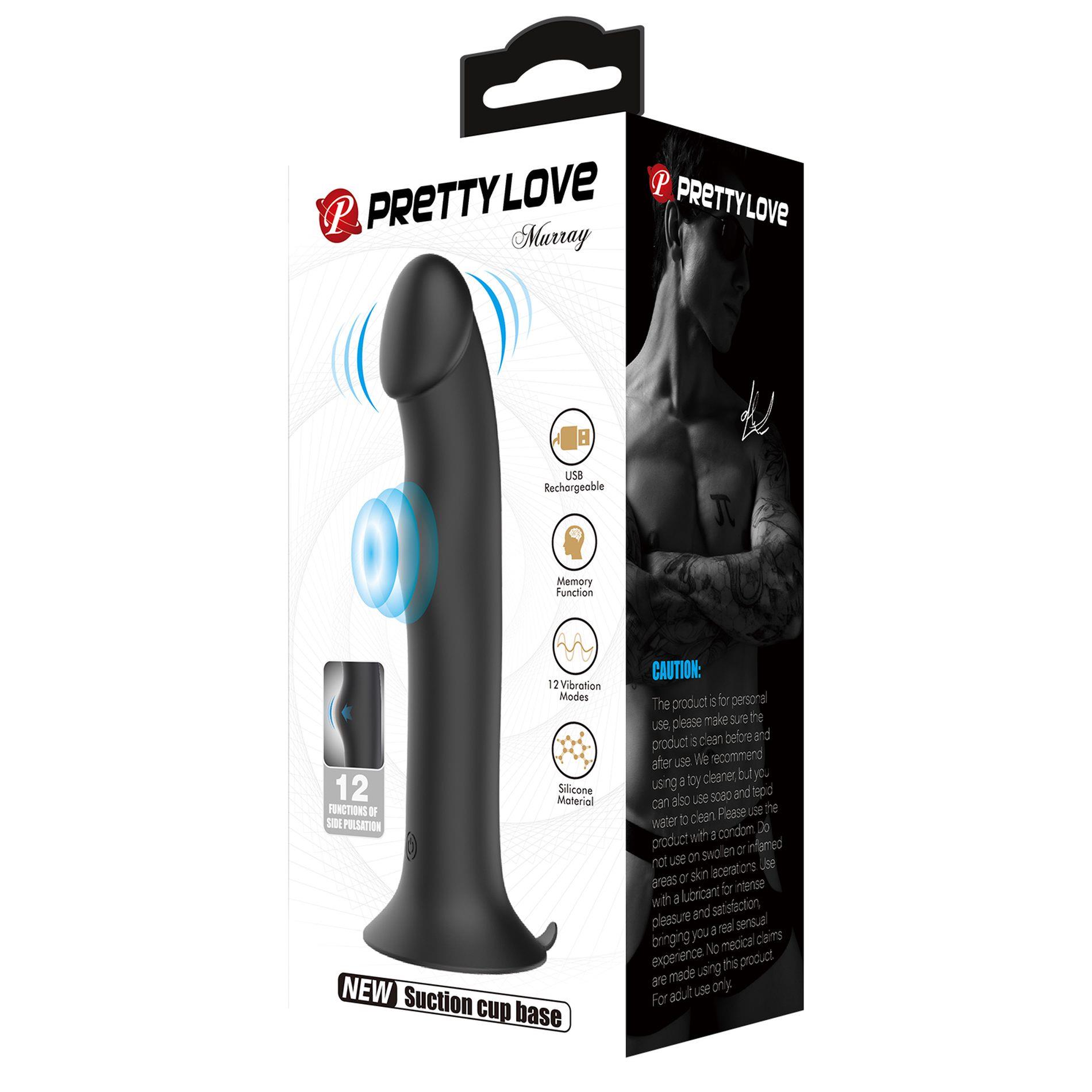 Pretty Love - Murray Black, 12 Vibration Functions 12 Pulse Wave Settings