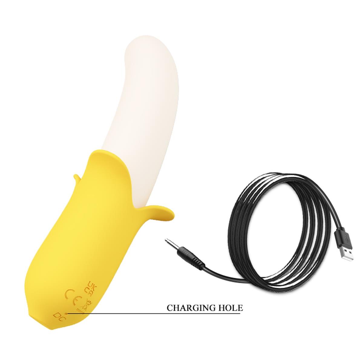 Pretty Love - Banana Greek, 7 Vibration Functions 3 Thrusting Settings