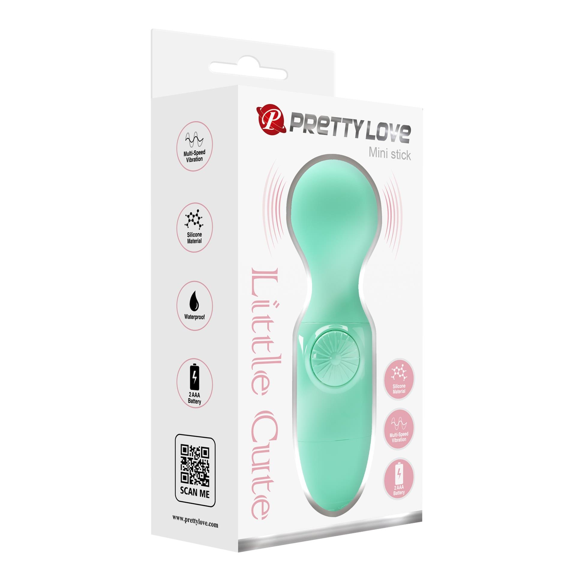 Pretty Love - Mini Stick Light Green, Little Cute Vibration