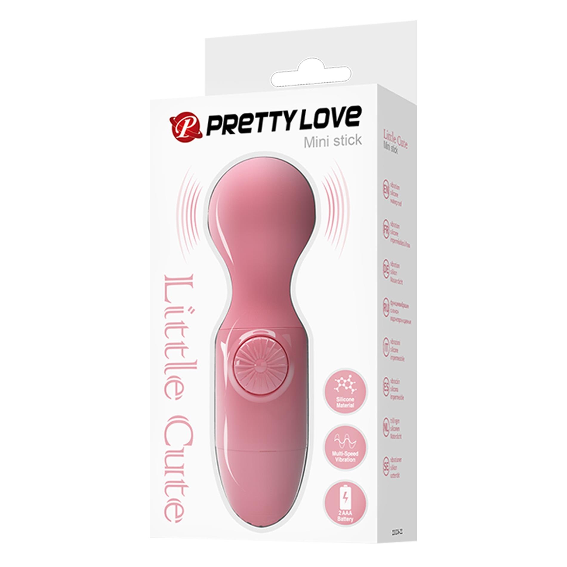 Pretty Love - Mini Stick Pink, Little Cute Vibration