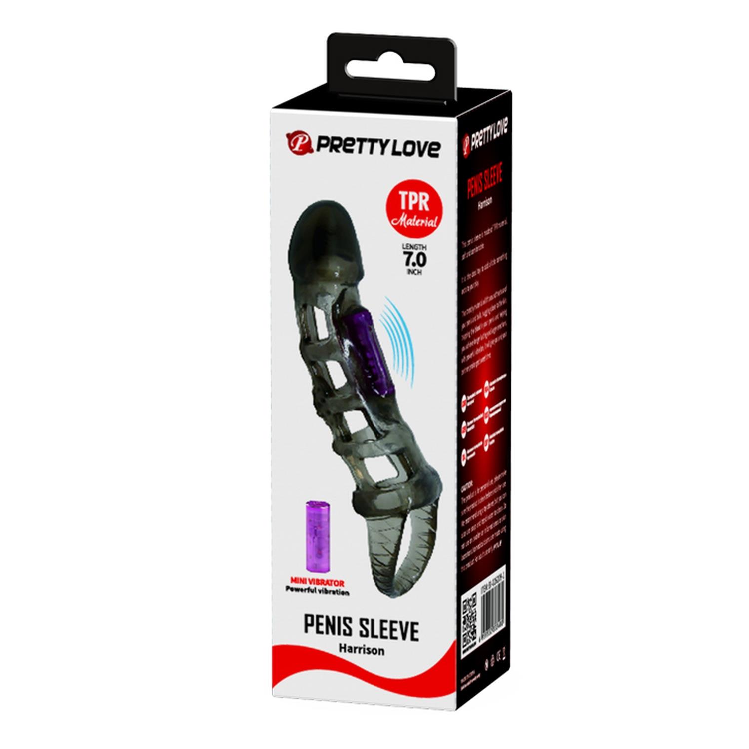 Pretty Love- Harrison, Penis Sleeve, Vibration